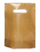 Frosted Die Cut Plastic Bag