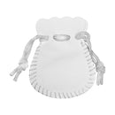 Round Suedine Pouch