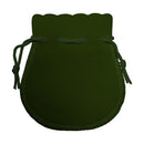 Round Suedine Pouch