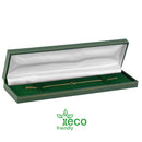 Eco Friendly Paper Covered Bracelet Box with Gold Accent