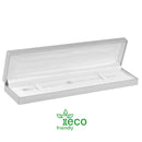 Eco Friendly Paper Covered Bracelet Box with Gold Accent