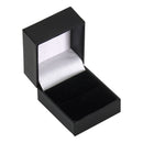 Black Paper Covered Single Ring Box
