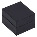 Black Paper Covered Single Earring Box