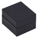 Black Paper Covered Single Ring Box