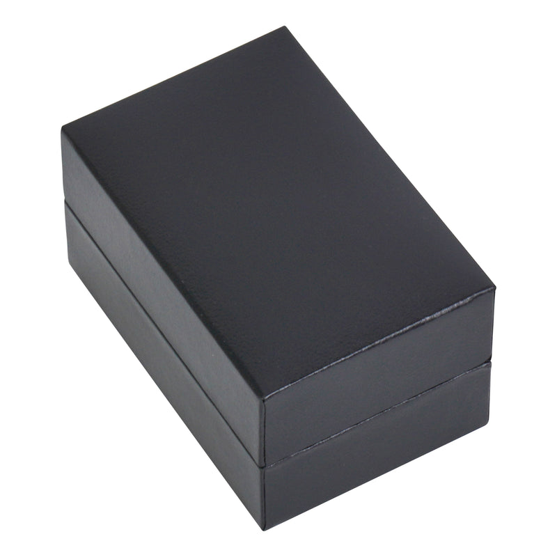 Black Paper Covered Large Cufflink Box