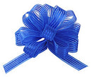 Satin Striped Stop and Lock Bow