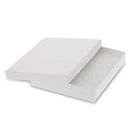 White Cotton Filled Cardboard Boxes - 3 1-2" x 3 1-2" x 2"