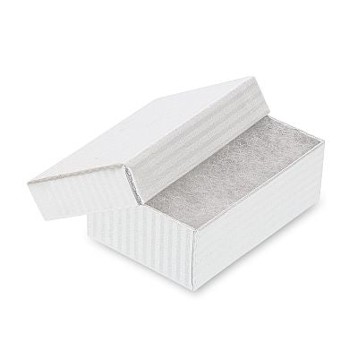 White Cotton Filled Cardboard Boxes