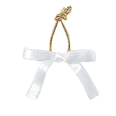 Satin Pre-Tied Elastic Bow