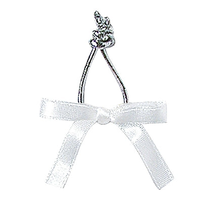 Satin Pre-Tied Elastic Bow