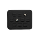 Leatherette 10 Ring Stand