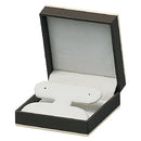 Paper Covered French Clip Earing box with Fine Contrasting Rim