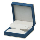 Paper Covered French Clip Earing box with Fine Contrasting Rim