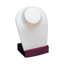 Leather & Wooden Necklace Stand