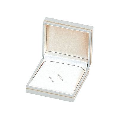 Paper Covered Tie Clip Box with Gold Accent