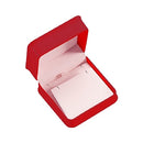 Embossed Leatherette Universal Box with Cream Leatherette Interior - Reversible Insert
