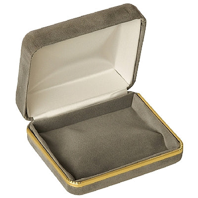 Velvet Universal Box with Gold Rims and Matching Insert