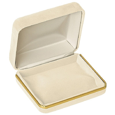 Velvet Universal Box with Gold Rims and Matching Insert