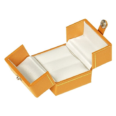 Paper Covered Double Ring Box with Matching Insert