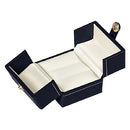 Paper Covered Double Ring Box with Matching Insert