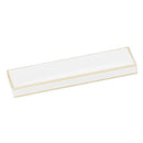 Leatherette Bracelet Box with Matching Insert and White Window