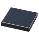 Leatherette Large Set Box with Matching Insert and White Window