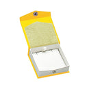 Textured Paper Covered Regular Pendant Box with White Insert
