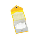 Textured Paper Covered Single Earring Box with White Insert