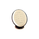 Leather & Wooden 10 Ring Display