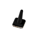 Leather Ring Display w - Rope Trimming