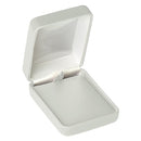 Leatherette Pendant Box with Matching Leather-Feel Inserts
