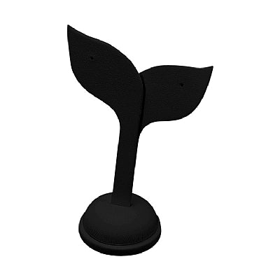 Leatherette Winged Earring Stand