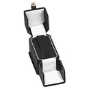 Leatherette Standing Bangle Box with Velvet Interior