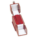 Leatherette Standing Bangle Box with Velvet Interior