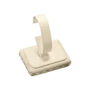 Leatherette Bangle Display with Rope Trimming