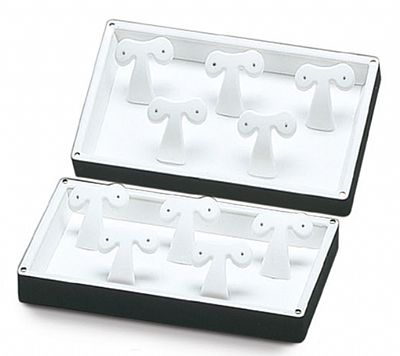 Double Tray with 10 Earring Inserts