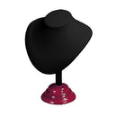 Leather & Wooden Necklace Display