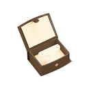 Textured Leatherette French Clip Box