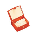 Textured Leatherette French Clip Box