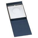 Textured Leatherette Large Set Box with Magnetic Closure and White Insert