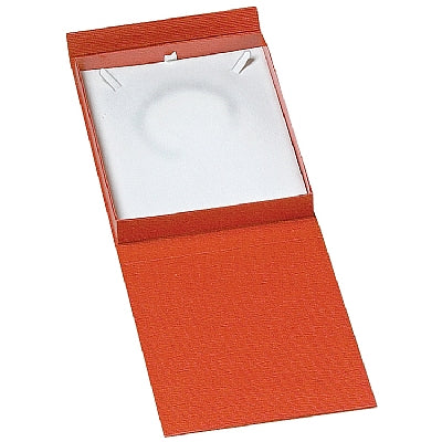 Textured Leatherette Large Set Box with Magnetic Closure and White Insert