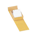 Textured Leatherette Single Earring Box with Magnetic Closure and White Insert