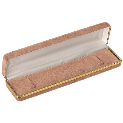 Velvet Bracelet Box with Gold Rims and Matching Insert