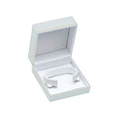 Textured Leatherette Watch or Bangle Box with Gold Accent