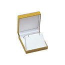 Textured Leatherette Universal Box with Gold Accent