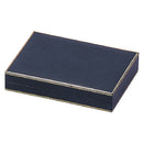 Leatherette Pearl & Necklace Box with Matching Insert and White Window