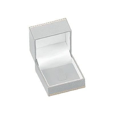 Leatherette Clip For Ring Box with Matching Insert and White Window