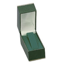 Leatherette Standing Bangle with Matching Insert and White Window