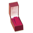 Leatherette Standing Bangle with Matching Insert and White Window