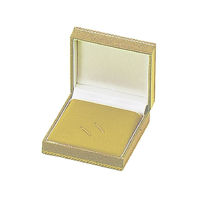 Leatherette Tie Clip Box with Matching Insert and White Window